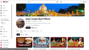 Ajmer dargah youtube live ziyarat peaceful video view.